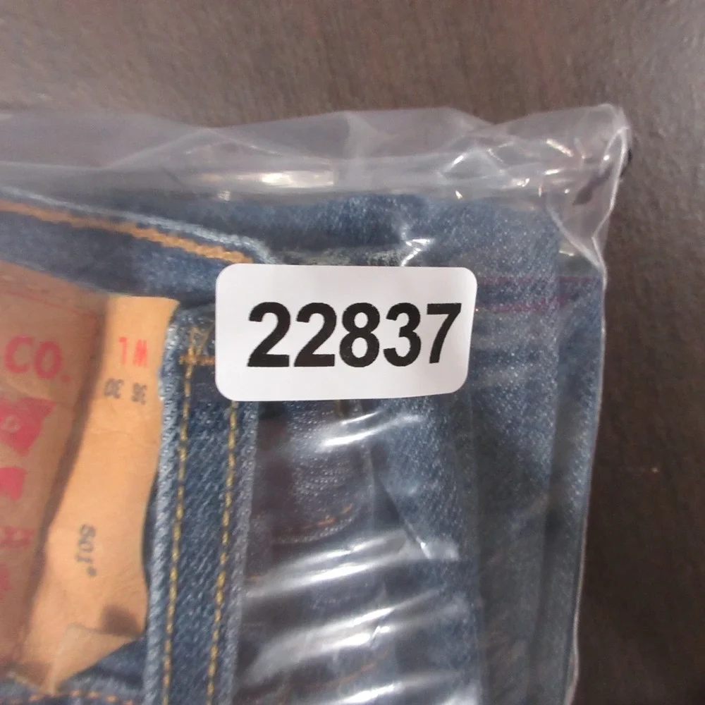 Levis Jeans Mens 36x30 Blue 501 Button Fly Original‎ Stone WashDenim Pants